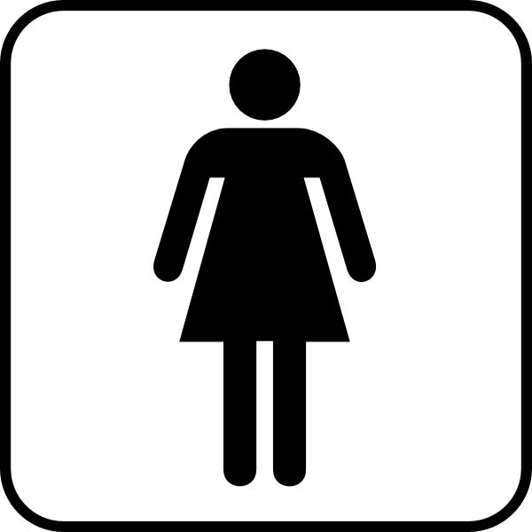 Ladies Room clip art