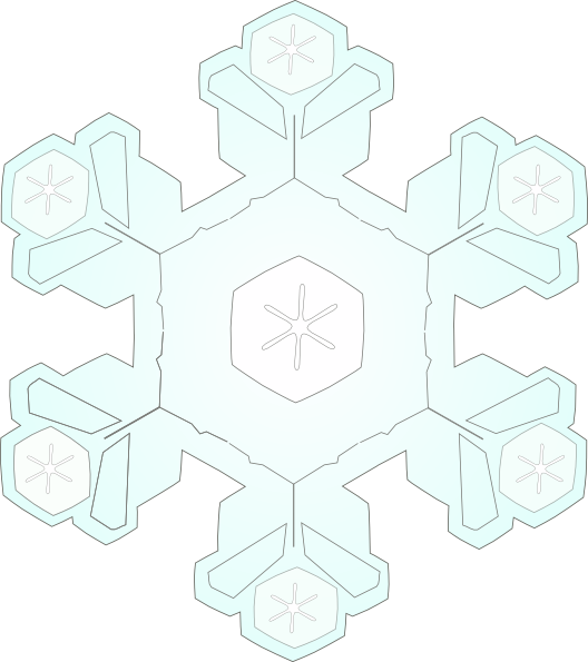 Snowflake 4 clip art