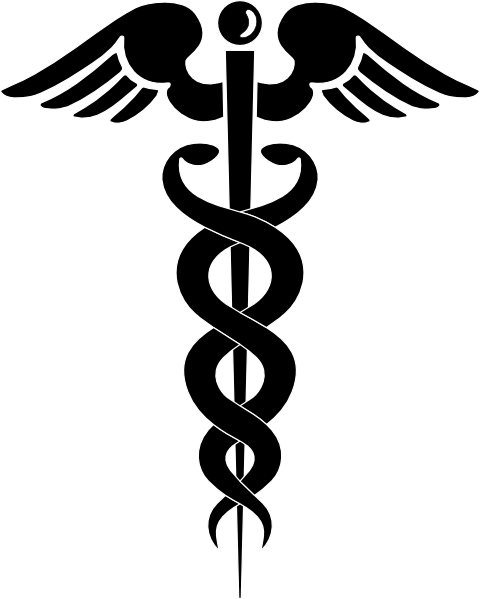 Caduceus clip art