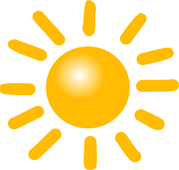 Weather Sunny clip art