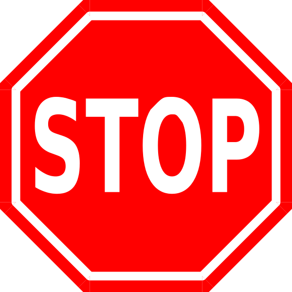 Stop Sign clip art