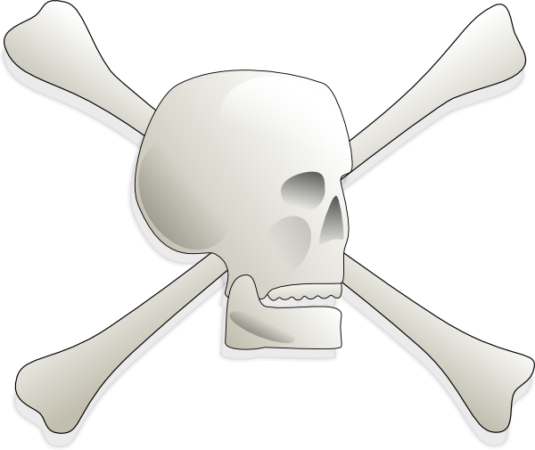 Skull-and-bones-aj clip art