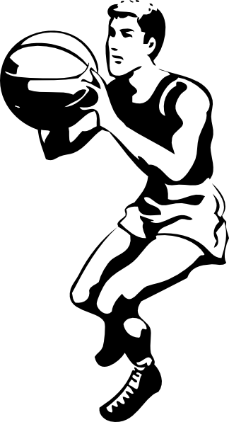 Basketball Player clip art