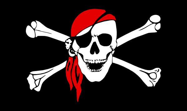 Laurent Drapeau Pirate clip art