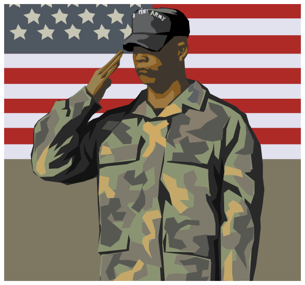 Army Veteran clip art