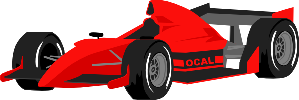 Formula One Car clip art