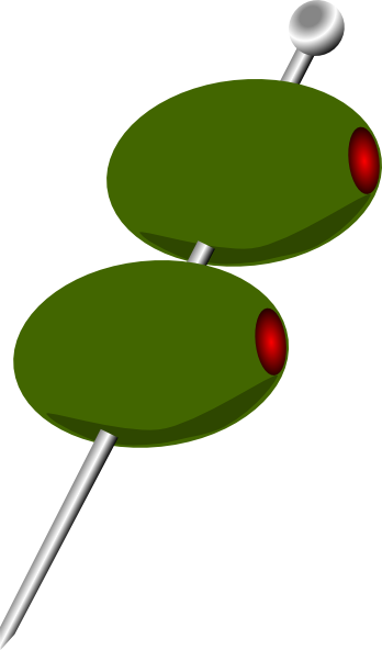 Cocktail Olives clip art