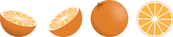 Oranges clip art