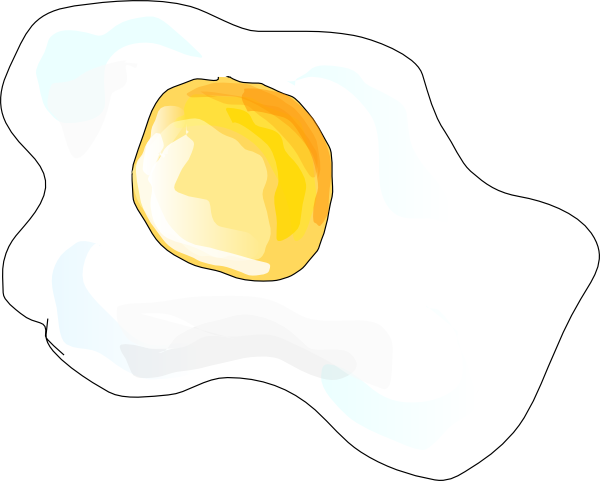 Fried Eggs clip art