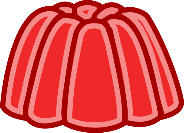 Red Jelly clip art