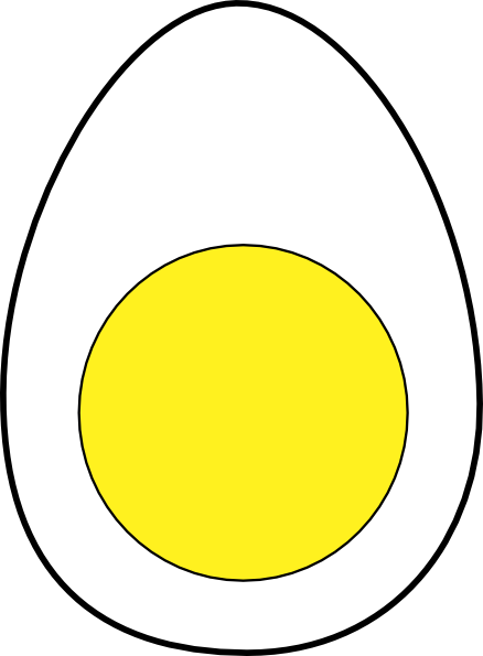 Egg White Yellow Protein clip art