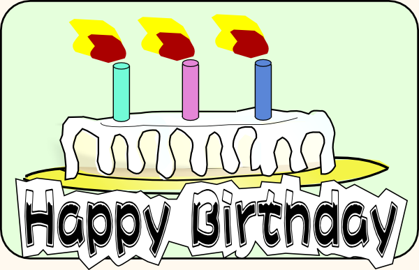 Birthday Cake clip art