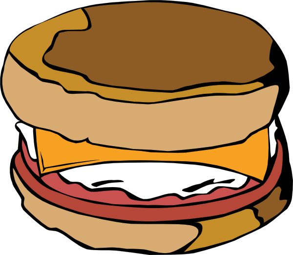 Fast Food Breakfast Ff Menu clip art