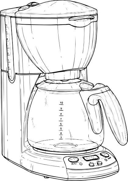 Coffee Maker clip art