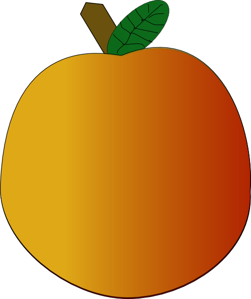 Orange clip art