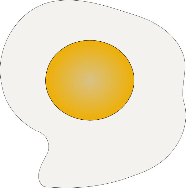 Sunny Side Up Eggs clip art