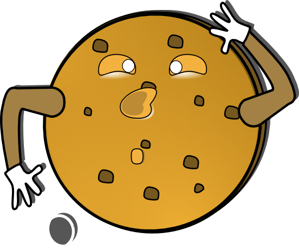 Crazy Cookie clip art