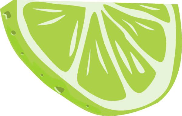 Lime (half Slice) clip art