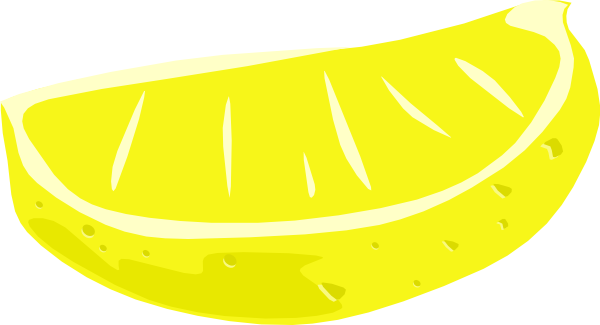 Lemon Wedge clip art