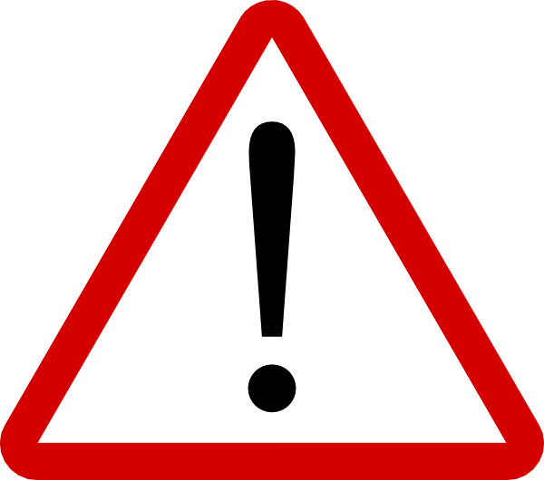 Warning Sign clip art