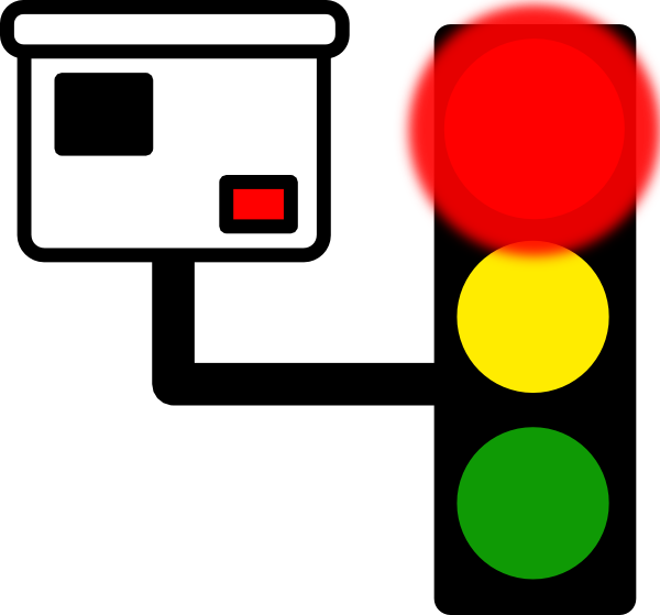 Red Light Camera clip art