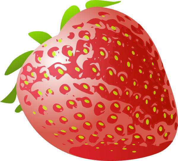 Stawberry Fresh Fruit clip art