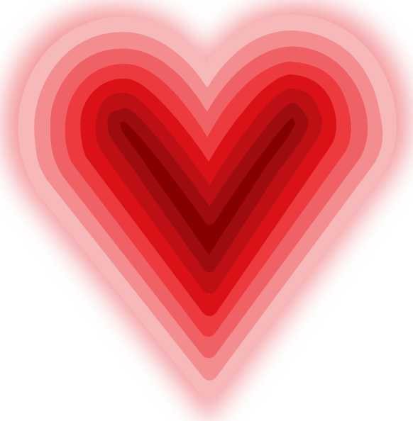 Heart With Deep clip art