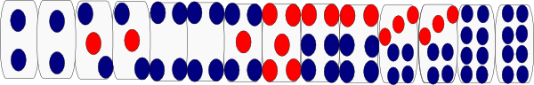 Dominoes Game clip art