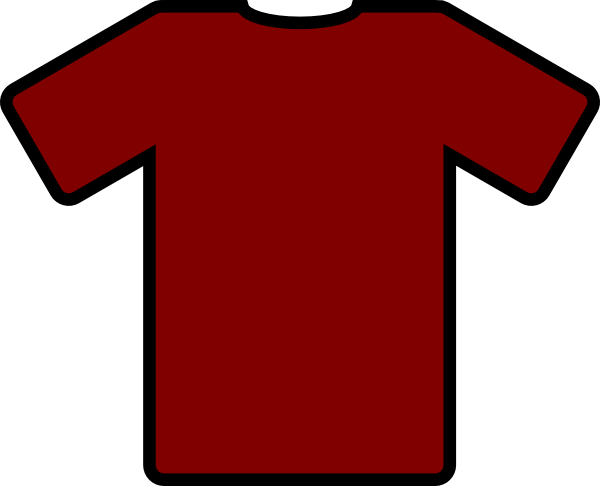 Red Tshirt clip art