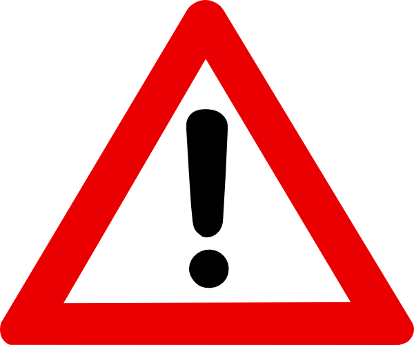 Warning Sign clip art