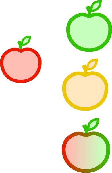 Apples clip art