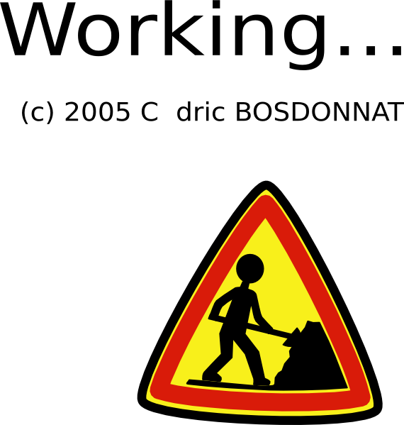 Under Construction clip art