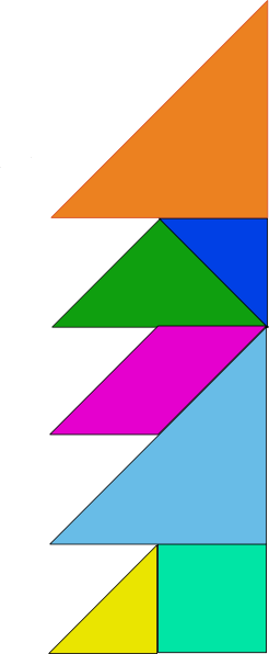 Tangram-21 clip art