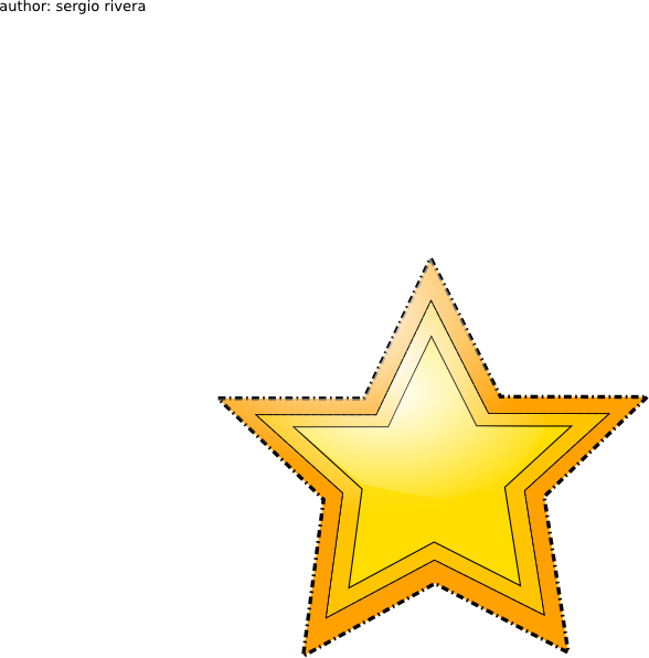 Estrella clip art