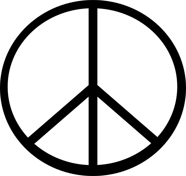 Peace Symbol clip art