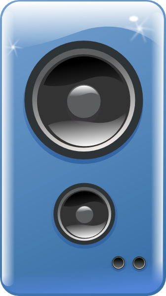 Computer Loudspeaker clip art