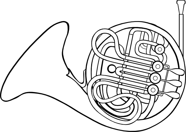 French Horn clip art