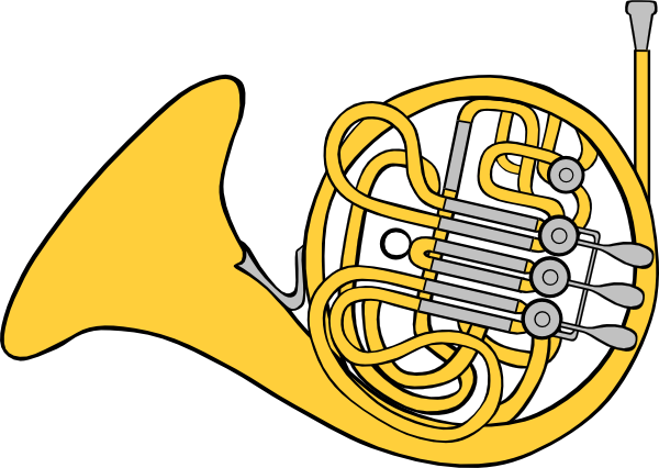 French Horn clip art