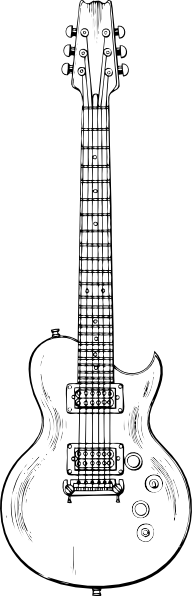 Electric Guitar clip art