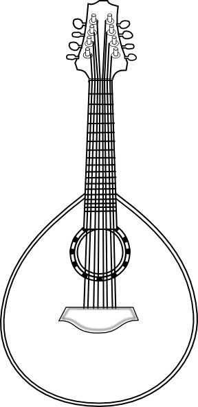 Lute clip art