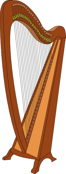 Harp clip art