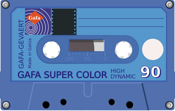 Compact Cassette clip art