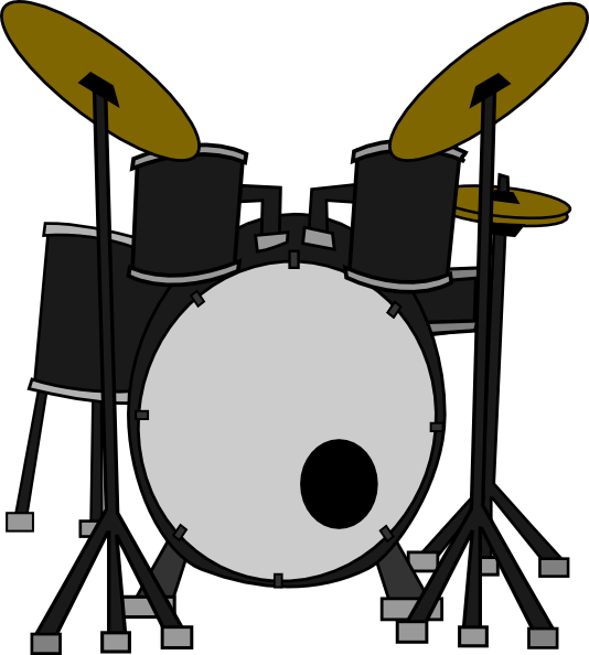 Marcelomotta Drums clip art