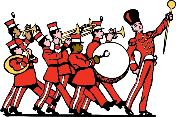 Marching Band clip art