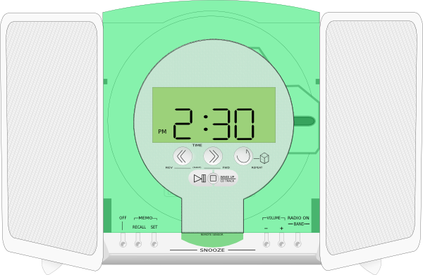 Rca Stereo Cd Player clip art