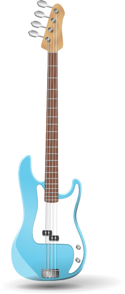 Bass-guitar clip art