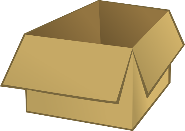 Open Box clip art