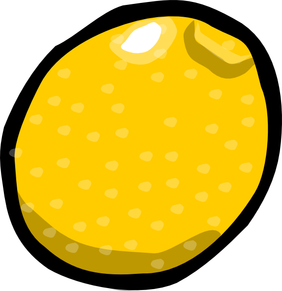 Lemon clip art