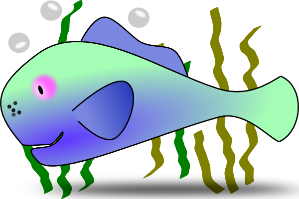 Fish In The Sea clip art