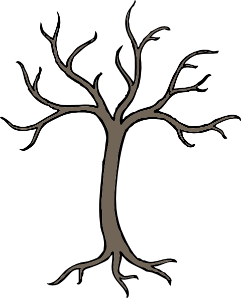 Bare Dead Tree clip art